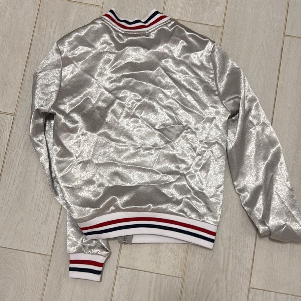 American apparel  XS silver bomber - Picture 4 of 4